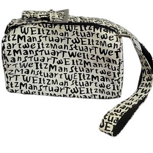 Stuart Weitzman Graffiti Print Leather Crossbody Purse Shoulder Bag